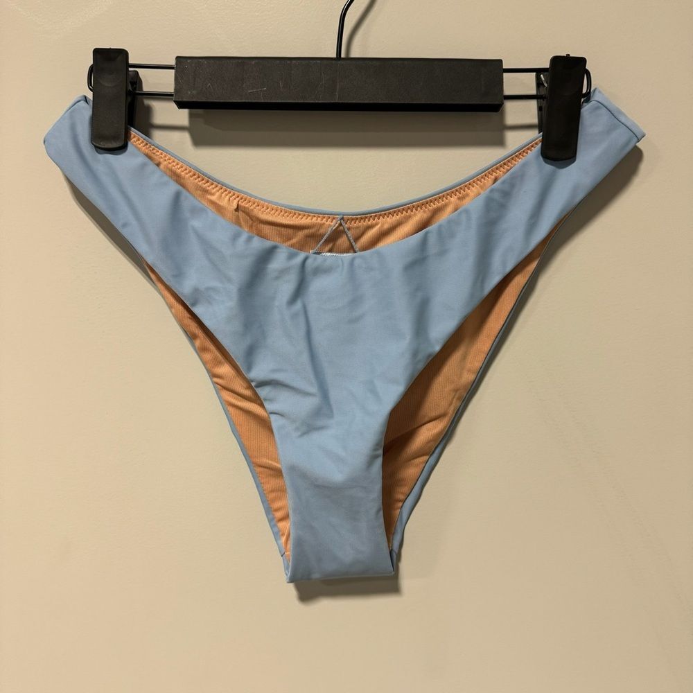 New! J.Crew Bikini Bottom Women’s Size S - blue curve waist